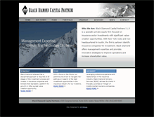 Tablet Screenshot of blackdiamondpartners.com